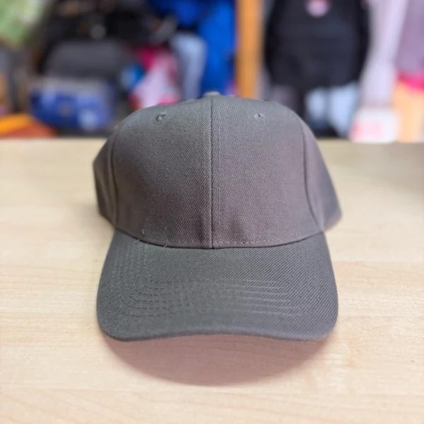 Gorra lisa gris