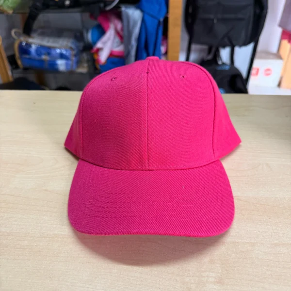 Gorra lisa fucsia