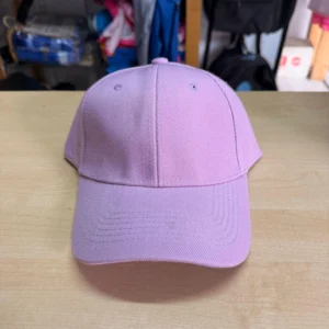 Gorra lisa rosa