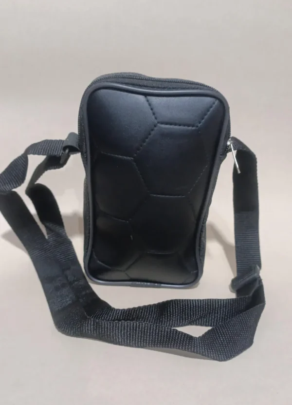 Morral porta celular de eco cuero