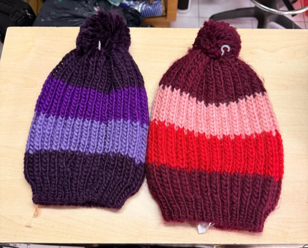 Gorros de lana unisex 2 lineas - Image 2