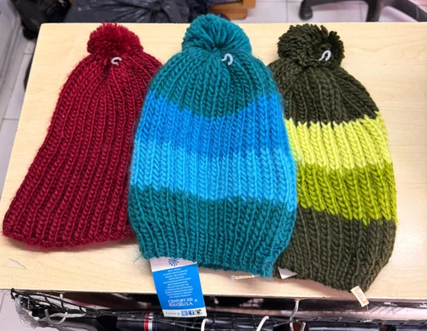 Gorros de lana unisex 2 lineas