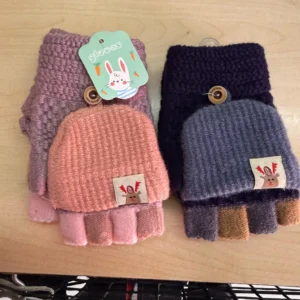 Guantes para niños con tapa