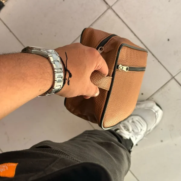 Bolso de mano marron - Image 4