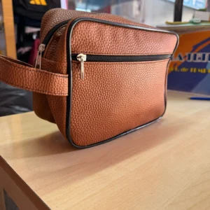 Bolso de mano marron
